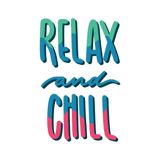 Chill out free sticker Chill out free sticker