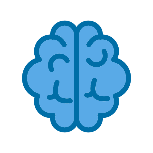 Brain Generic Blue icon