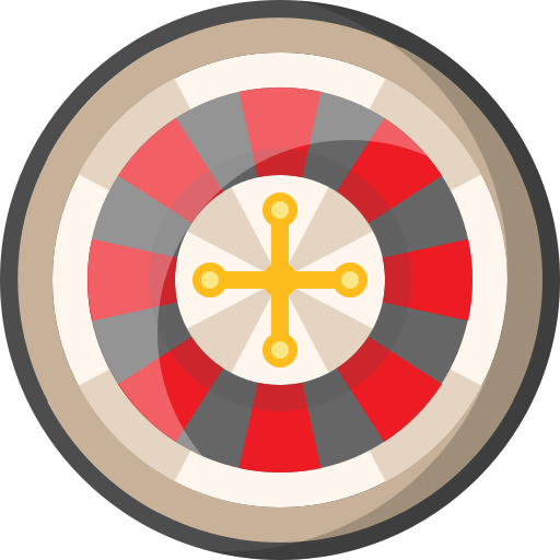 ruleta del casino icono gratis