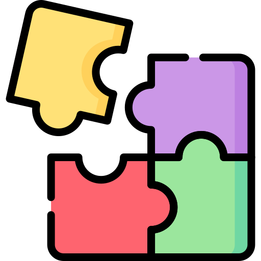 Puzzle Special Lineal color icon