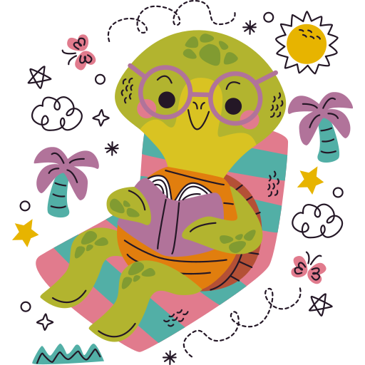 Turtle free sticker Turtle free sticker
