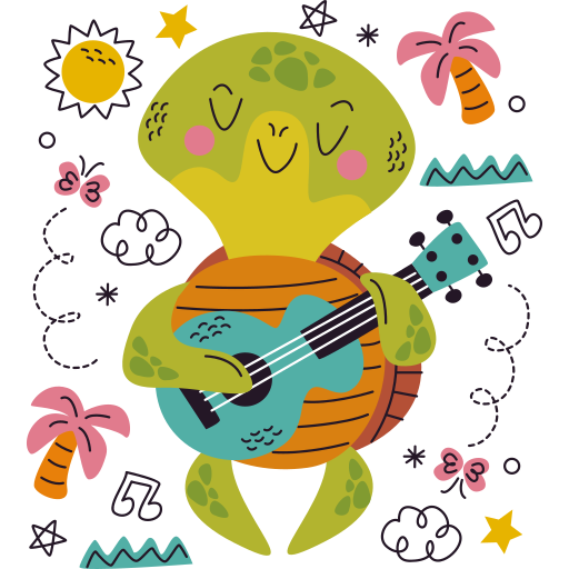 Turtle free sticker Turtle free sticker