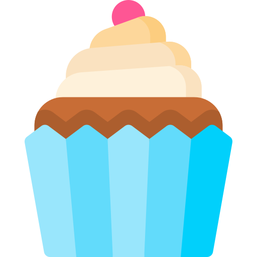 Cupcake Special Flat icon