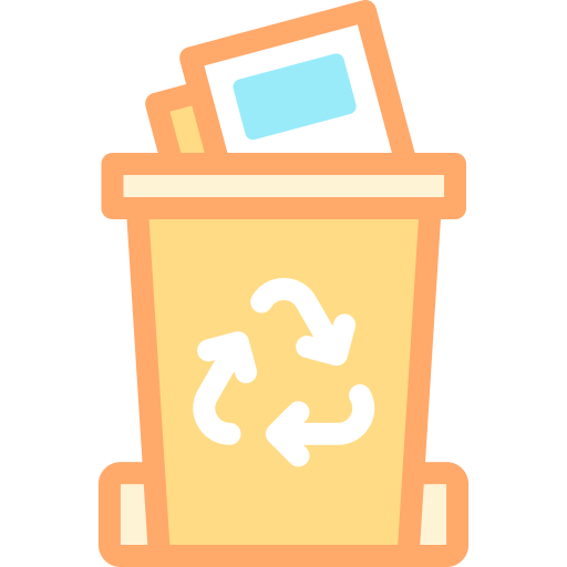 Paper bin - free icon