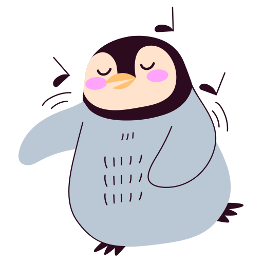 pingüino gratis sticker