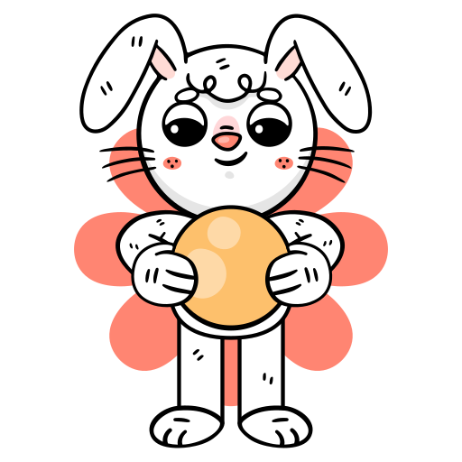 Bunny free sticker Bunny free sticker
