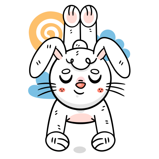 Bunny free sticker Bunny free sticker