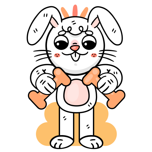 coelho grátis figurinha coelho grátis figurinha