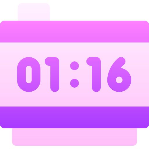 Time Basic Gradient Gradient icon