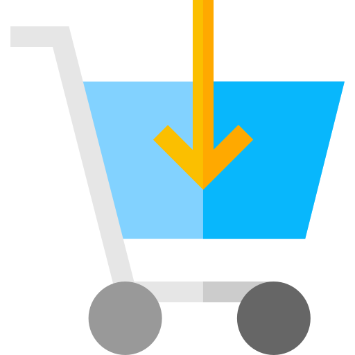 carrito de compras icono gratis