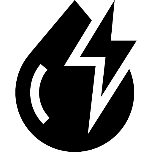 Hydro power free icon