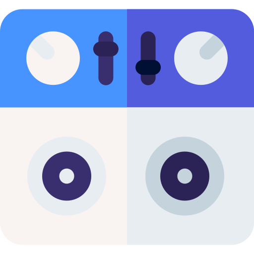 mezclador de dj icono gratis