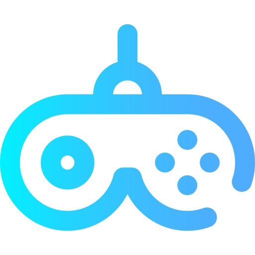 Gamepad Super Basic Omission Gradient icon