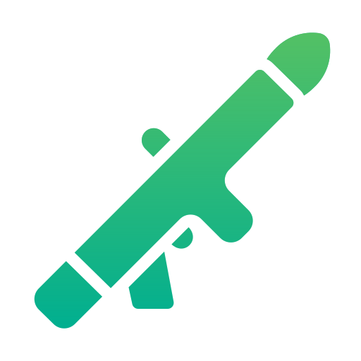 Rocket Launcher Generic Flat Gradient Icon 0193