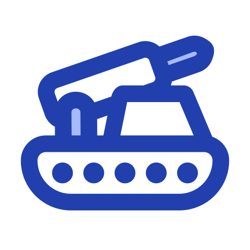 vehículo militar icono gratis