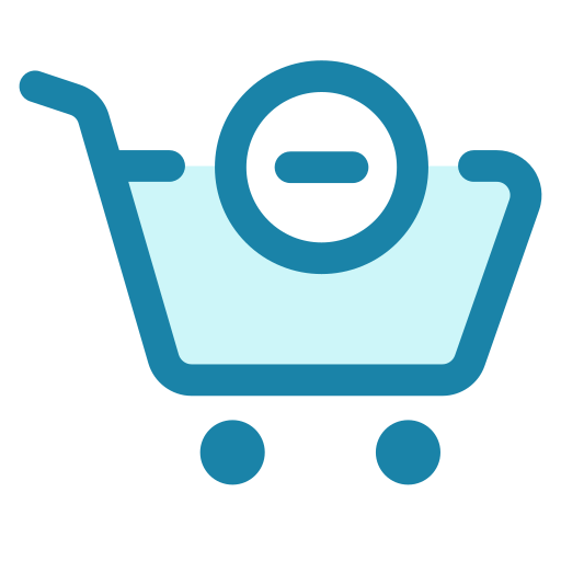 Remove from cart - Free commerce and shopping icons