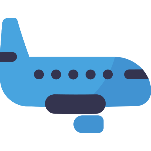 avión icono gratis