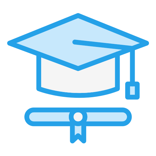 graduación icono gratis