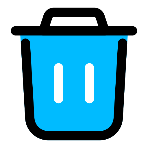 Delete Generic Fill Lineal Icon
