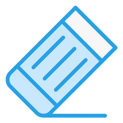 Eraser free icon Eraser free icon