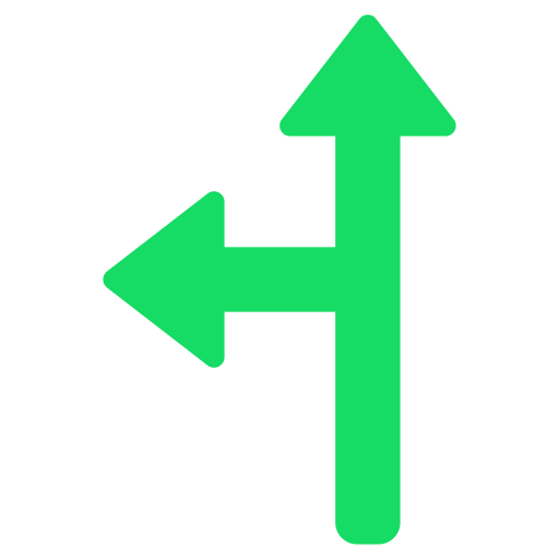 T junction Generic Flat icon