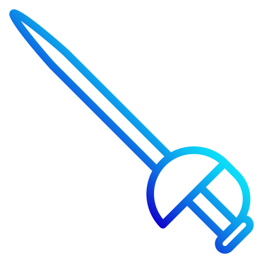 Fencing Generic Gradient icon