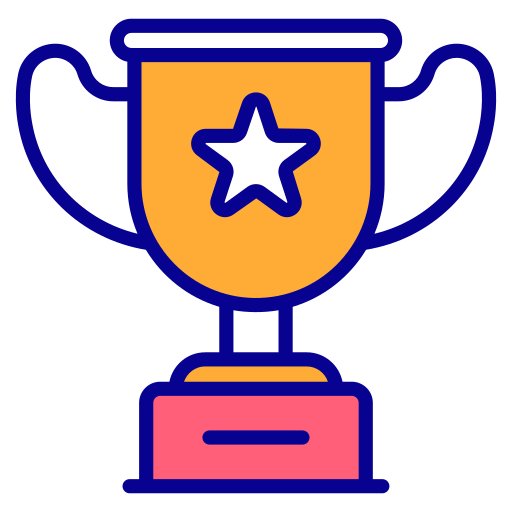 Trophy Generic Outline Color icon