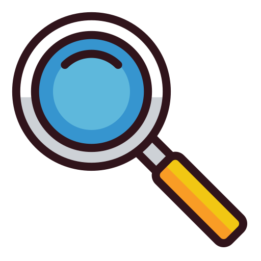 Search Generic Outline Color icon