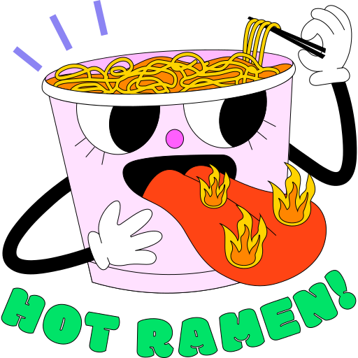 ramen gratuit sticker ramen gratuit sticker
