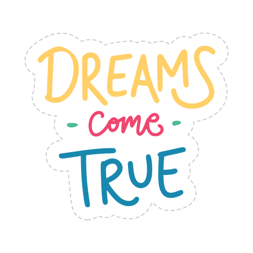 Motivation free sticker