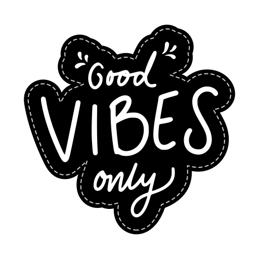 Premium Vector  Good vibes only svg design