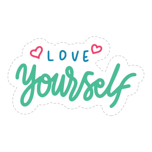 Love yourself Stickers - Free miscellaneous Stickers