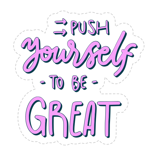 Motivation free sticker Motivation free sticker