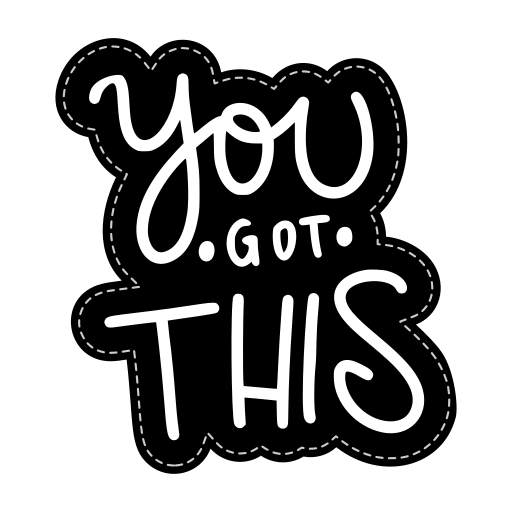 Motivation free sticker