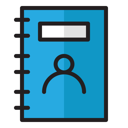 agenda icono gratis