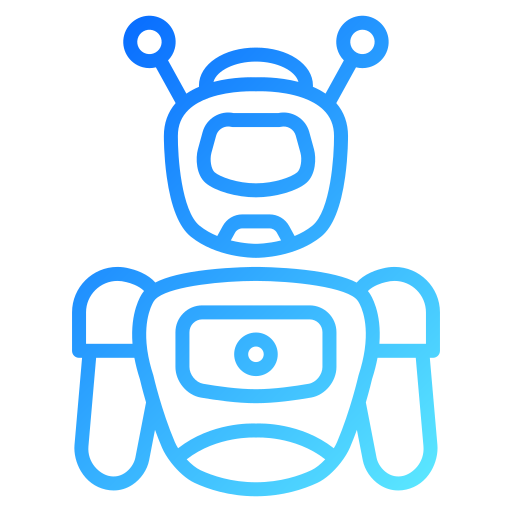 Bot Generic Gradient icon