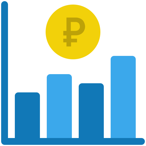 gráfico de barras icono gratis