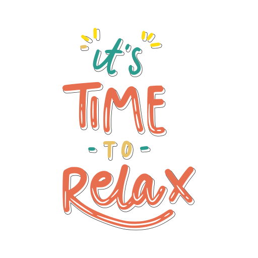 relax gratis sticker