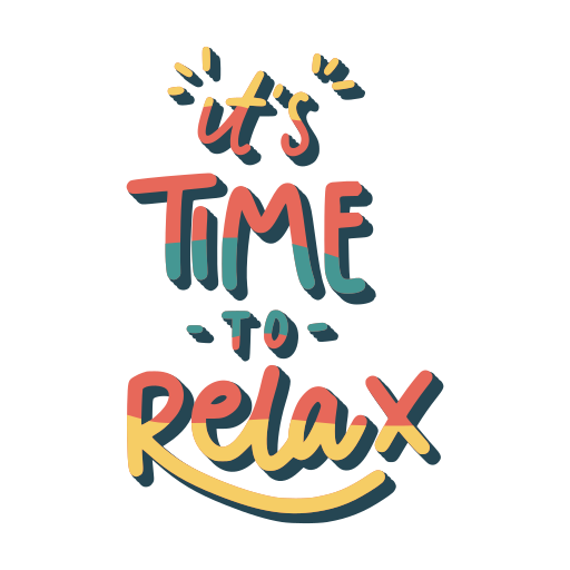 relax gratis sticker