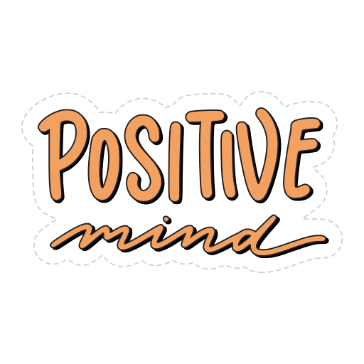 positive köpfe kostenlos Sticker