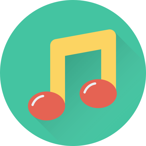 signo de música icono gratis