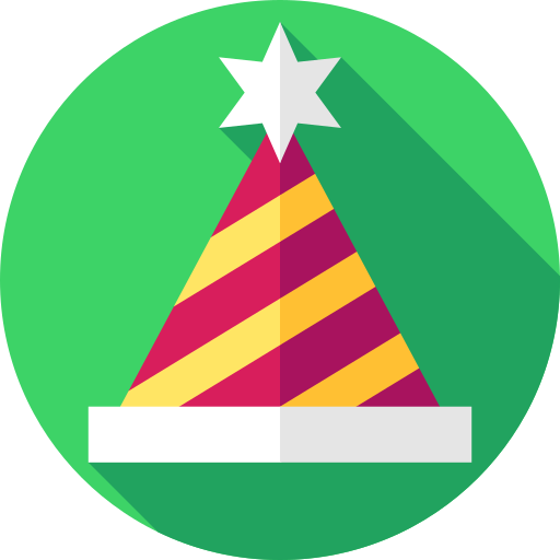 sombrero de fiesta icono gratis