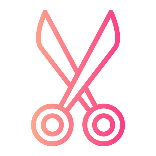 Scissor Generic Gradient icon