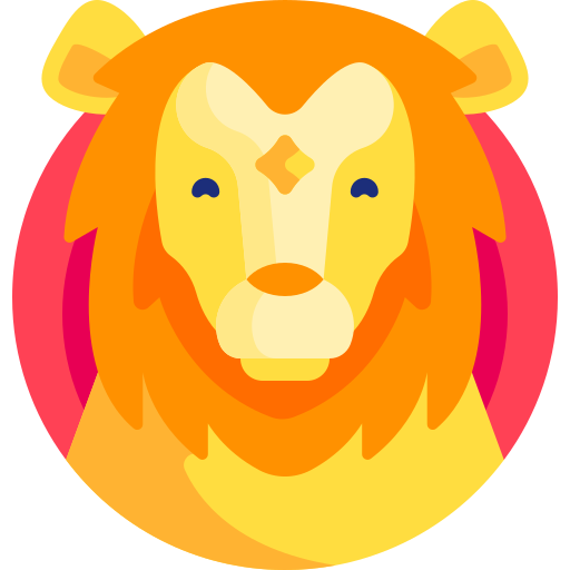 Leo Detailed Flat Circular Flat icon