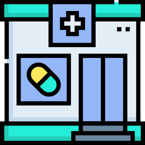 Pharmacy Detailed Straight Lineal color icon