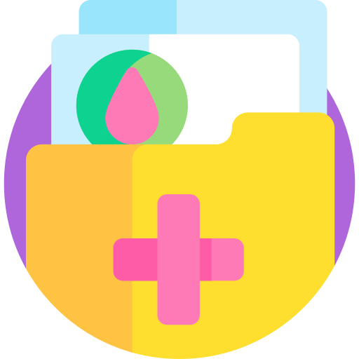 Medical history - free icon