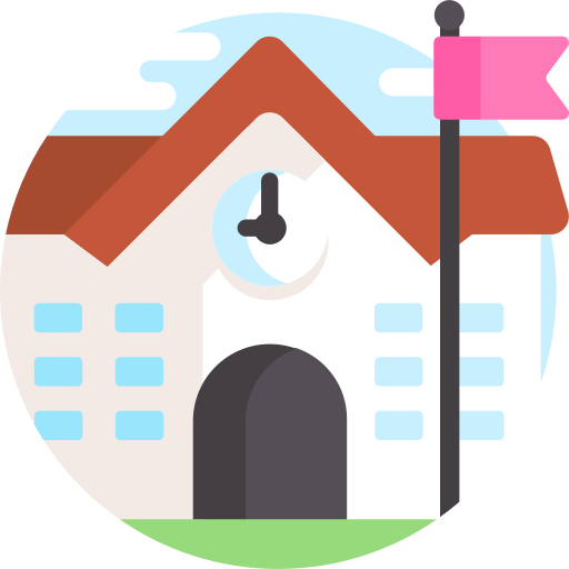 School Detailed Flat Circular Flat icon