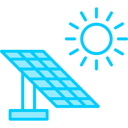 panel solar icono gratis