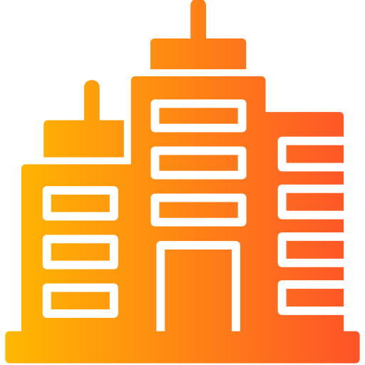 Building Generic Flat Gradient icon