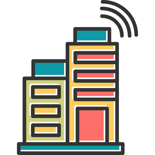 Smart city free icon